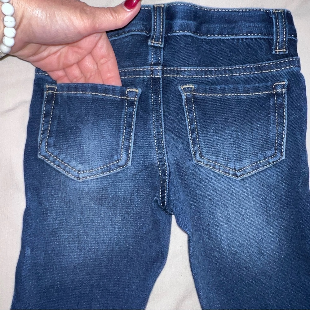 Cat & Jack Dark Blue‎ Ultimate Stretch Jeggings 4T - Picture 9 of 14